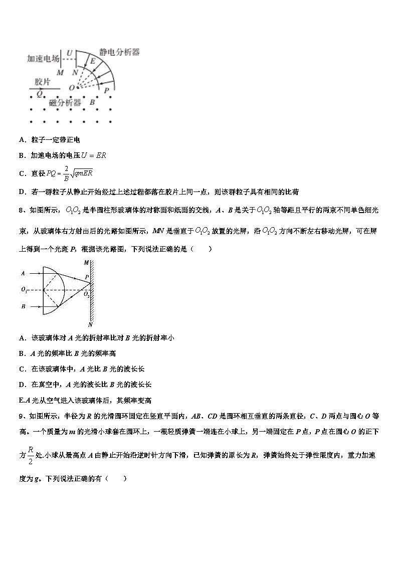 2026届云南省玉溪一中高三适应性调研考试物理试题含解析第3页