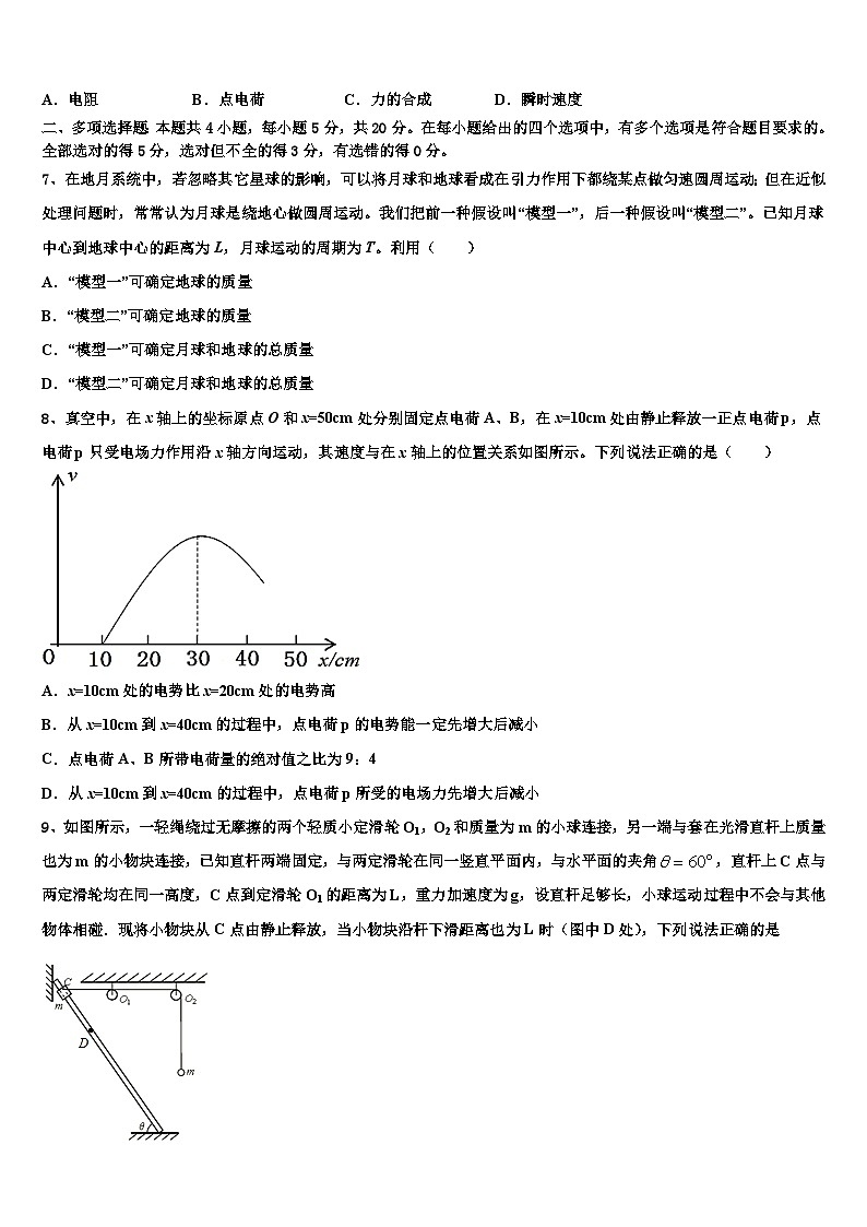 2026届云南省剑川县第一中学高三考前热身物理试卷含解析第3页