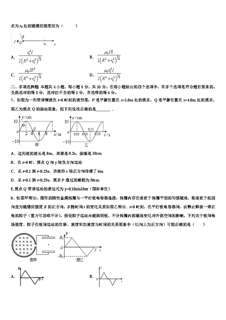 2026届云南省丽江市高三3月份模拟考试物理试题含解析第3页