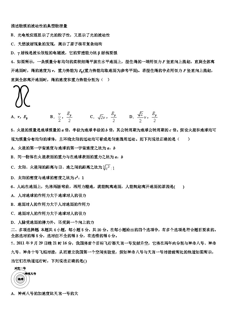 2026届浙江宁波市北仑区高三第一次调研测试物理试卷含解析第2页