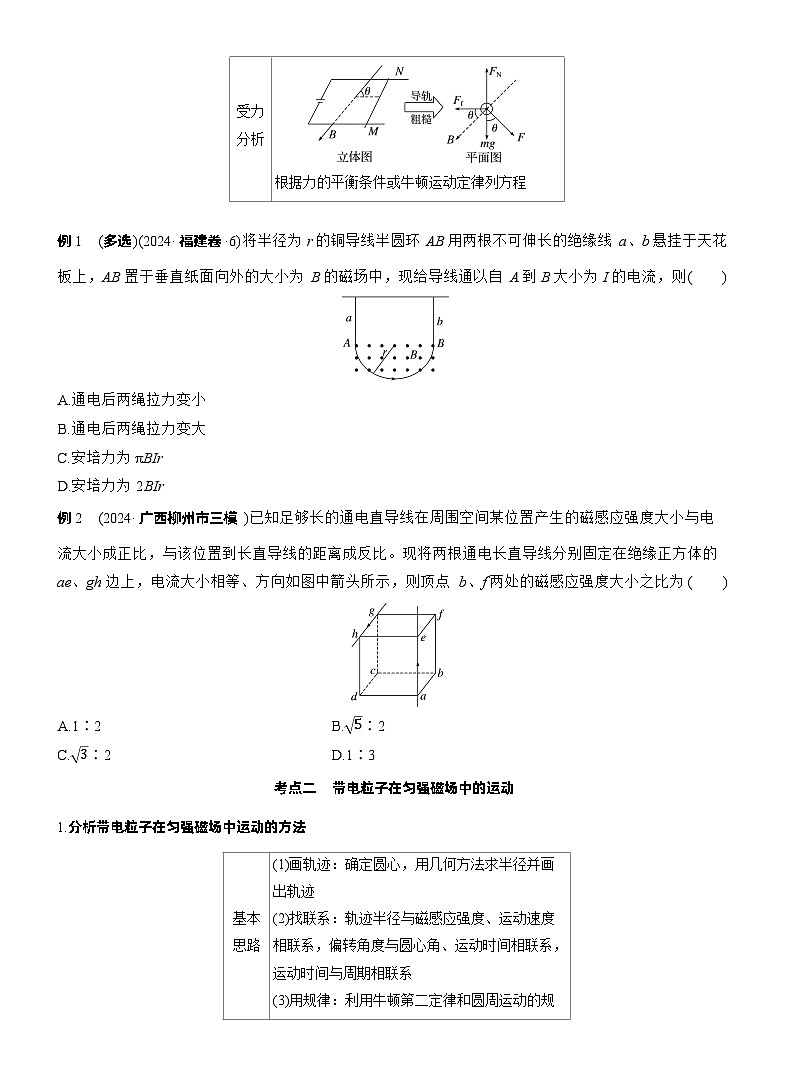 2026步步高-高三大二轮专题复习物理习题_第一篇　专题三　第九讲　磁场（含解析）第2页
