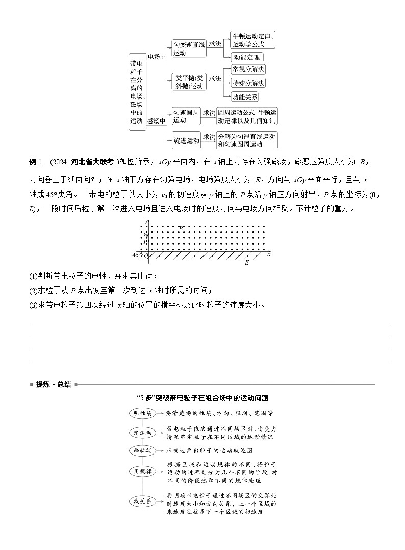 2026步步高-高三大二轮专题复习物理习题_第一篇　专题三　计算题培优2　带电粒子在复合场中的运动（含解析）第2页