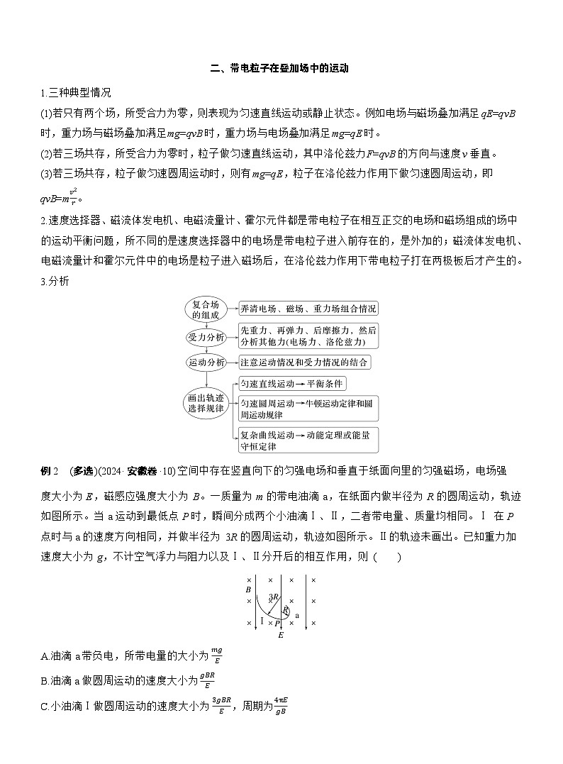 2026步步高-高三大二轮专题复习物理习题_第一篇　专题三　计算题培优2　带电粒子在复合场中的运动（含解析）第3页