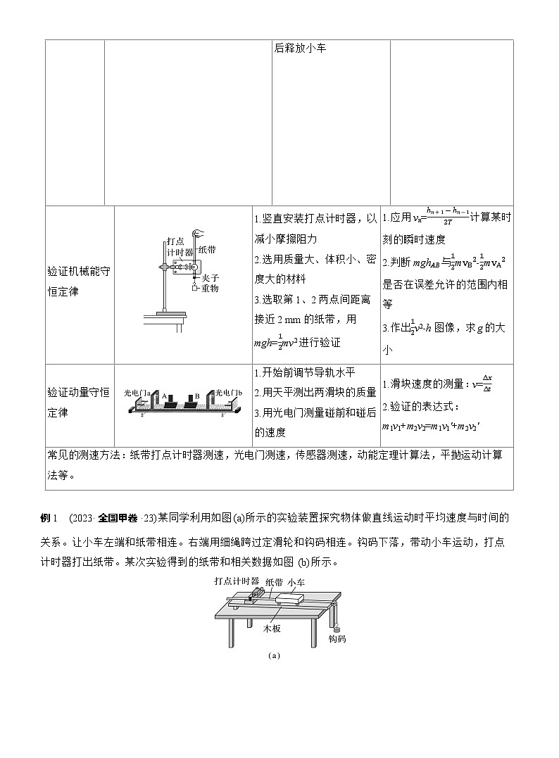 2026步步高-高三大二轮专题复习物理习题_第一篇　专题六　第十六讲　力学实验（含解析）第2页