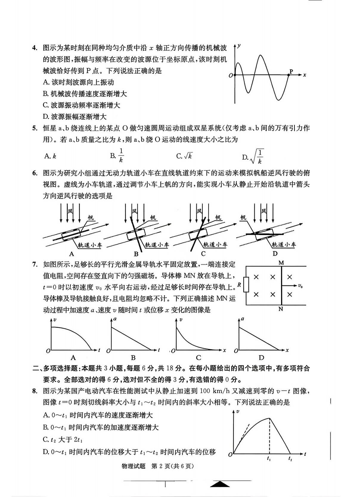 物理试题第2页