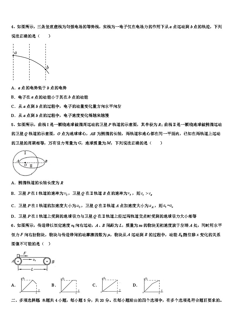 2026届浙江省十一校联合体高考物理必刷试卷含解析第2页