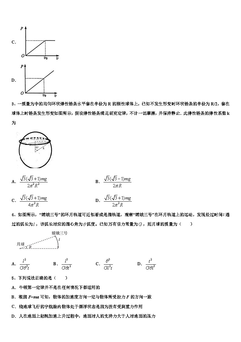2026届浙江省义乌市高考仿真模拟物理试卷含解析第2页