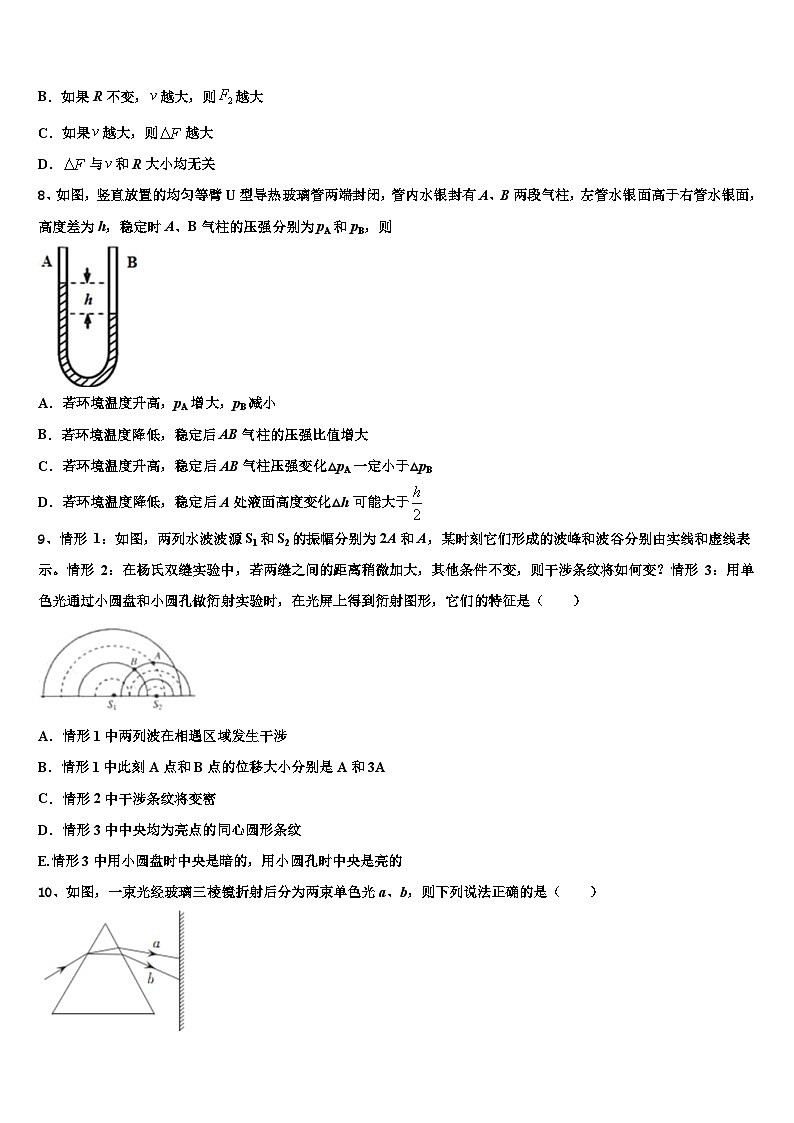 2026届浙江省浙南名校高考冲刺物理模拟试题含解析第3页