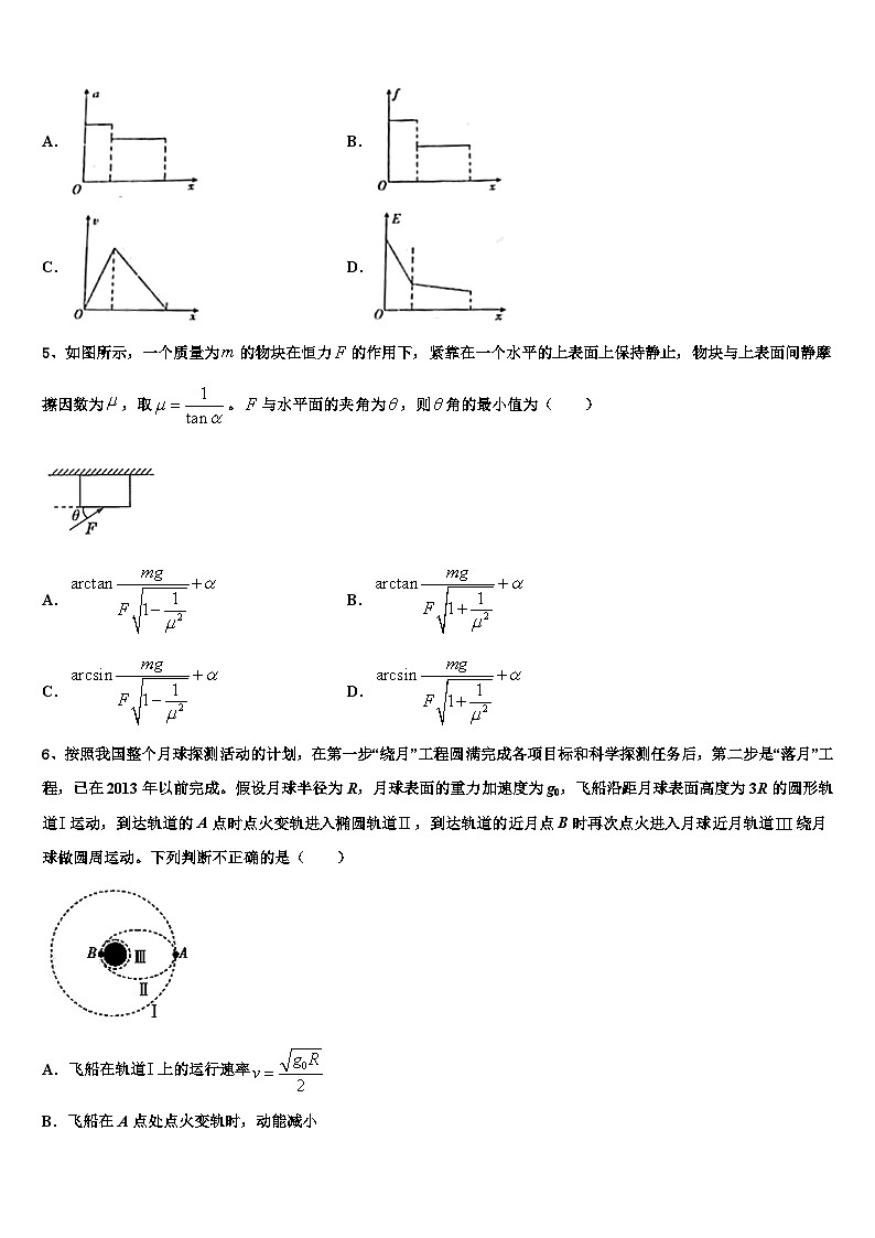 2026届重庆市大足中学高考冲刺物理模拟试题含解析第2页