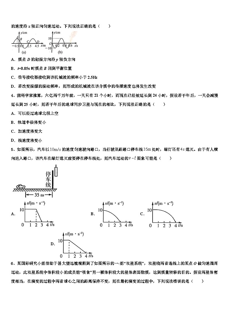 2026届郑州外国语学校高考物理倒计时模拟卷含解析第2页