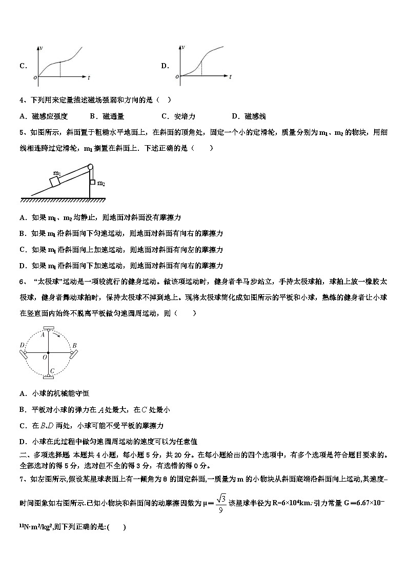 2026届重庆綦江区高考物理倒计时模拟卷含解析第2页