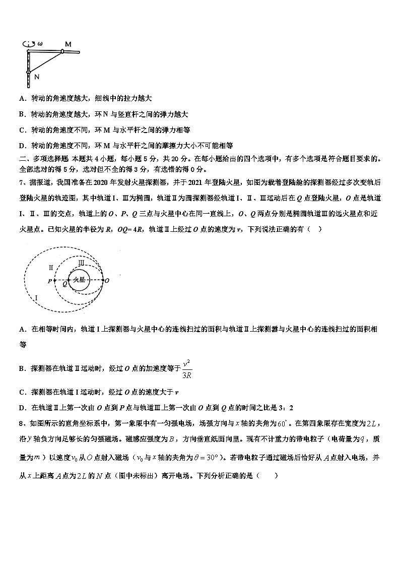 2026届浙江省舟山市高三第二次联考物理试卷含解析第3页