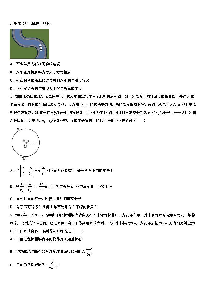 安徽合肥八中2026届高考物理全真模拟密押卷含解析2第2页
