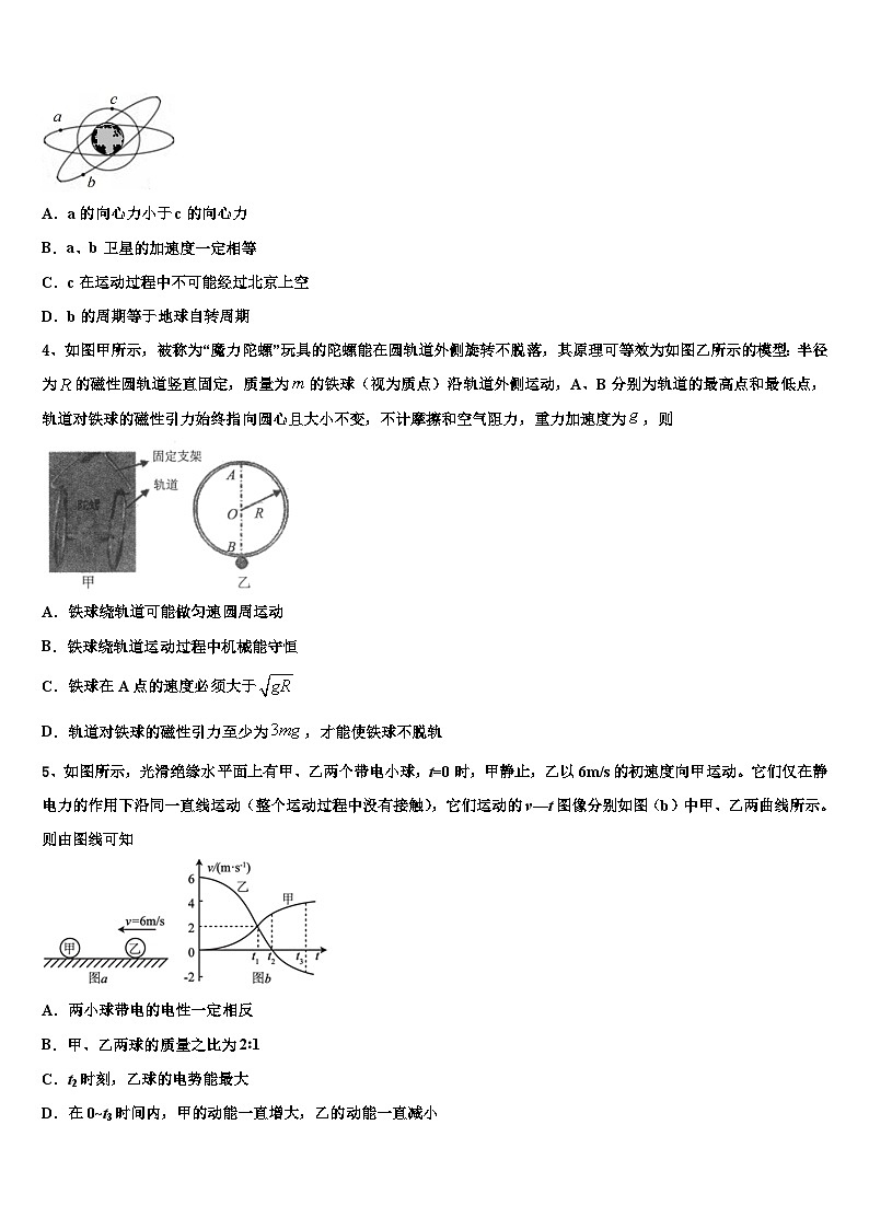安徽蚌埠铁路中学2026届高考考前提分物理仿真卷含解析第2页