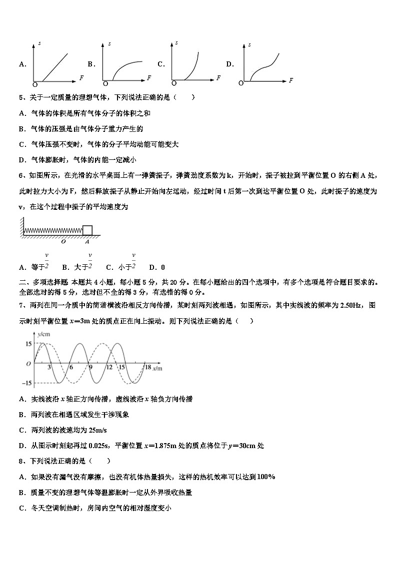安徽省1号卷A10联盟2026届高考物理倒计时模拟卷含解析第2页