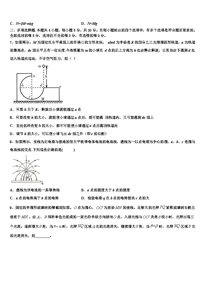安徽省“江淮十校”协作体2026届高考全国统考预测密卷物理试卷含解析第3页