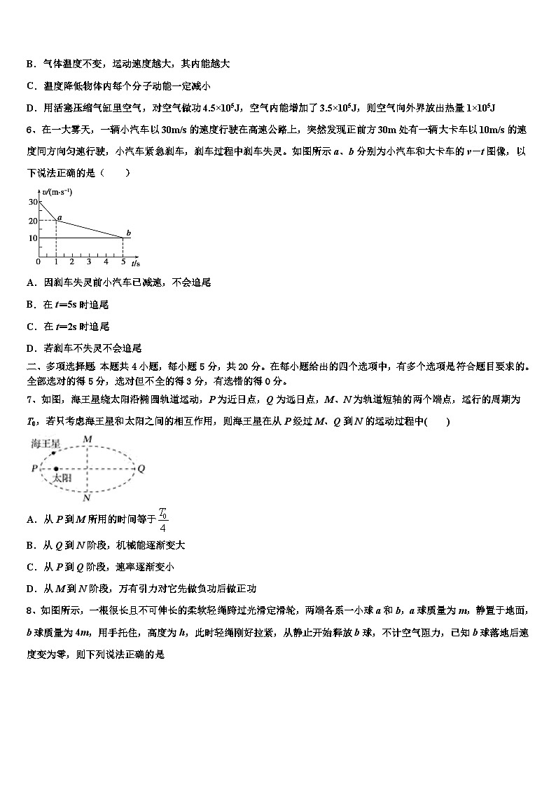 安徽省池州市2026届高考物理倒计时模拟卷含解析第2页