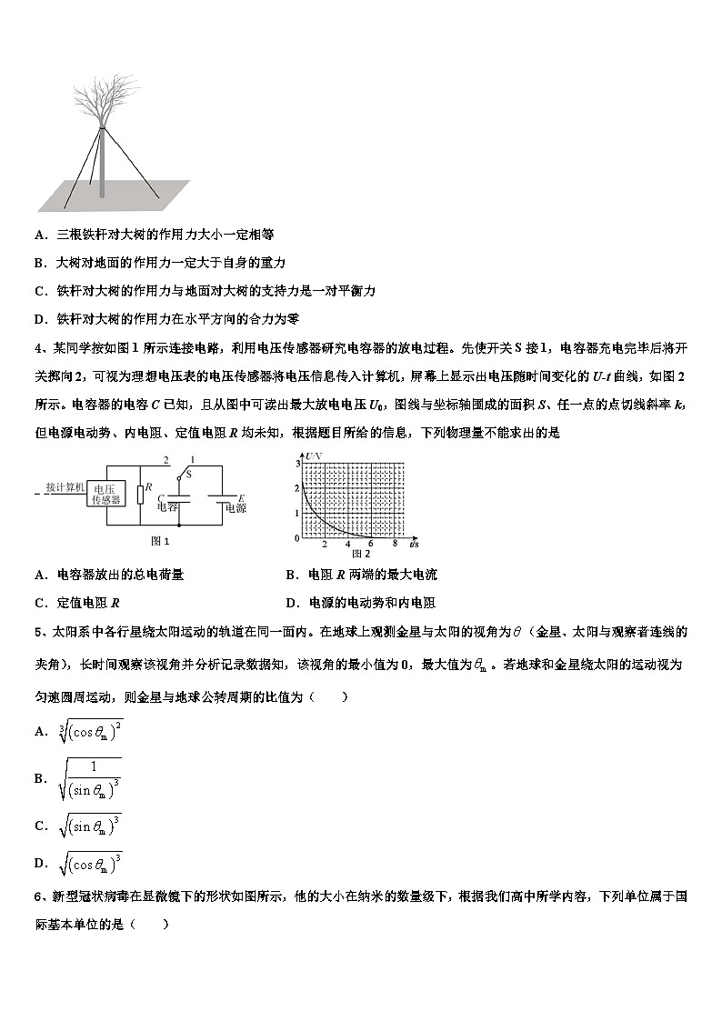 安徽省滁州市九校联谊会2026届高考冲刺押题（最后一卷）物理试卷含解析第2页