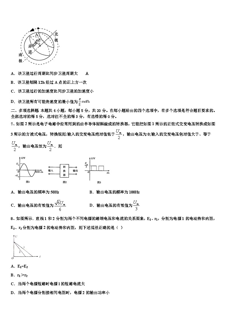 安徽省合肥市肥东二中2026届高考冲刺物理模拟试题含解析第3页