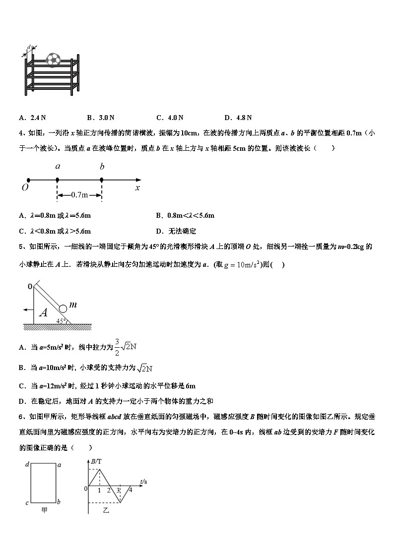 安徽省合肥八中2026届高考考前提分物理仿真卷含解析第2页