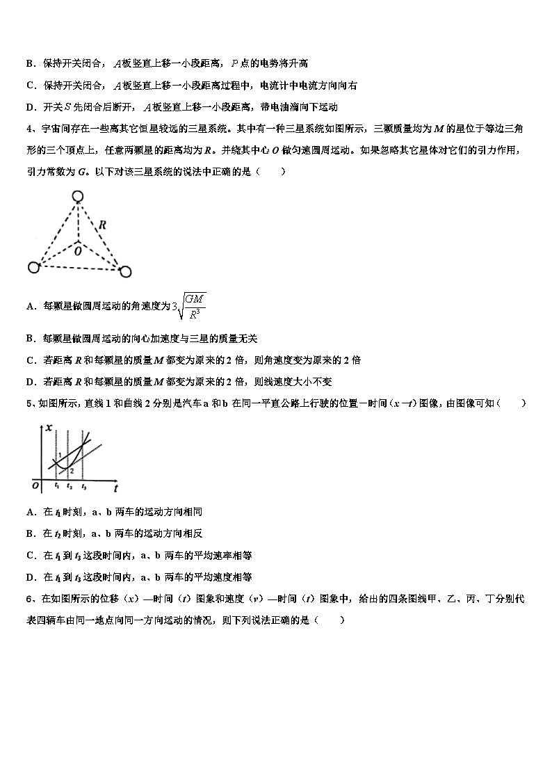 安徽省干汊河中学2026届高三下学期联考物理试题含解析第2页