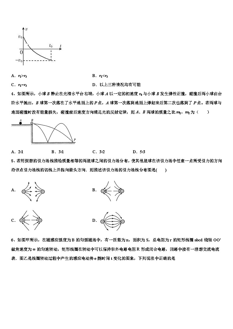 安徽省安庆一中、安师大附中2026届高三最后一模物理试题含解析第2页