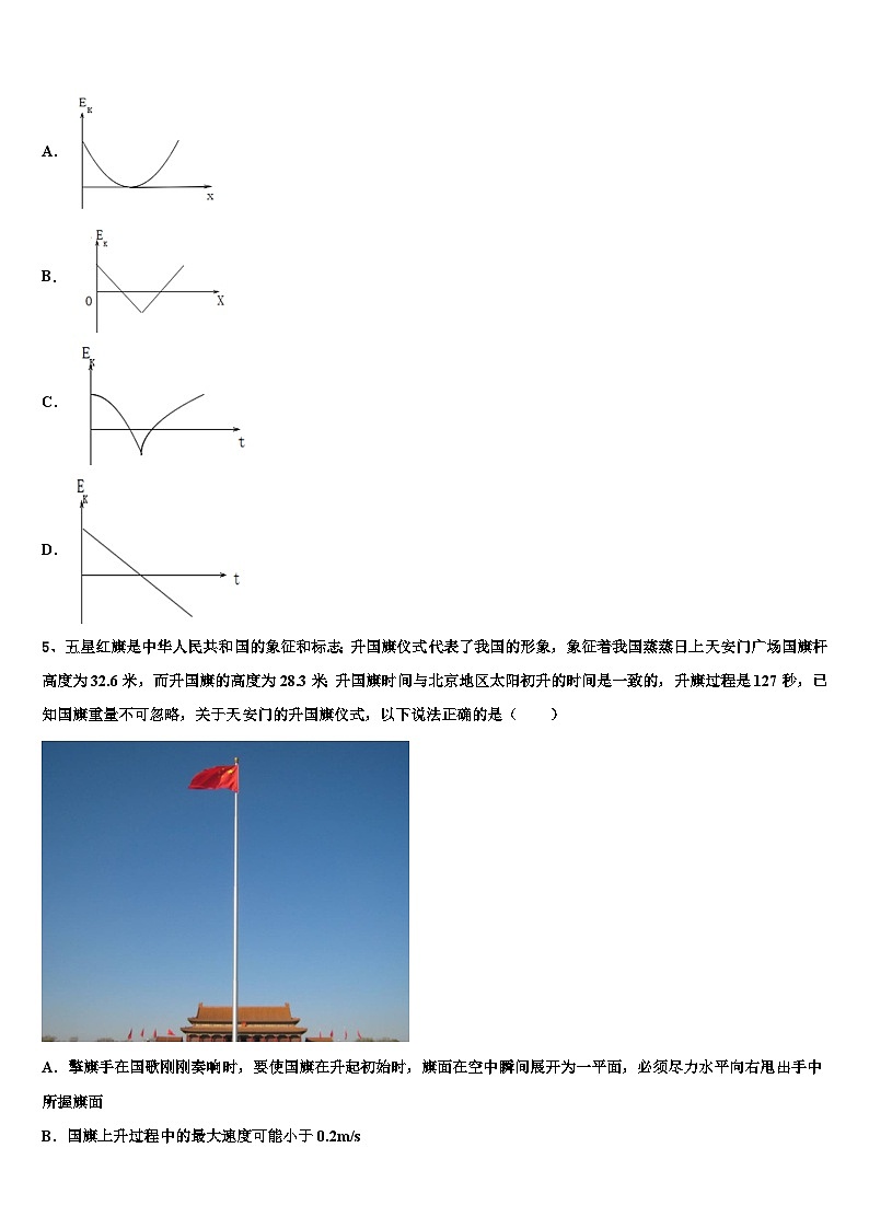 安徽省肥东圣泉中学2026届高三（最后冲刺）物理试卷含解析第2页