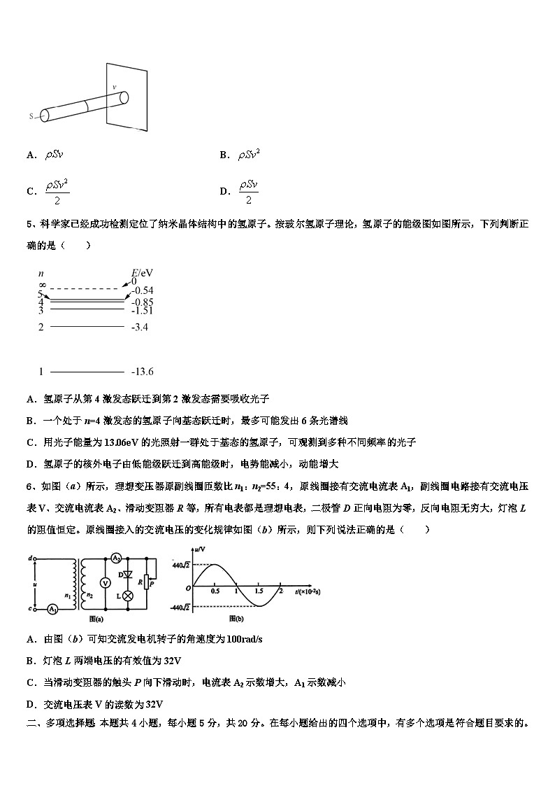 安徽省淮南第一中学2026届高考仿真卷物理试卷含解析第2页