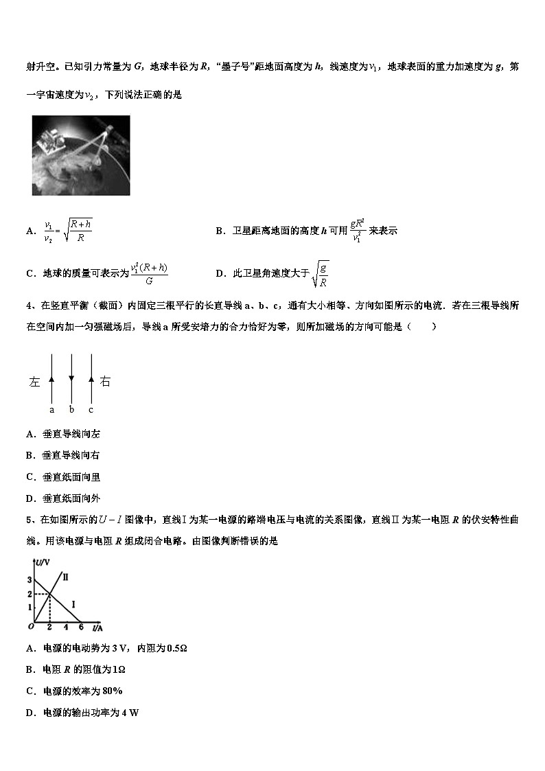 安徽省临泉县复读学校2026届高考考前模拟物理试题含解析第2页