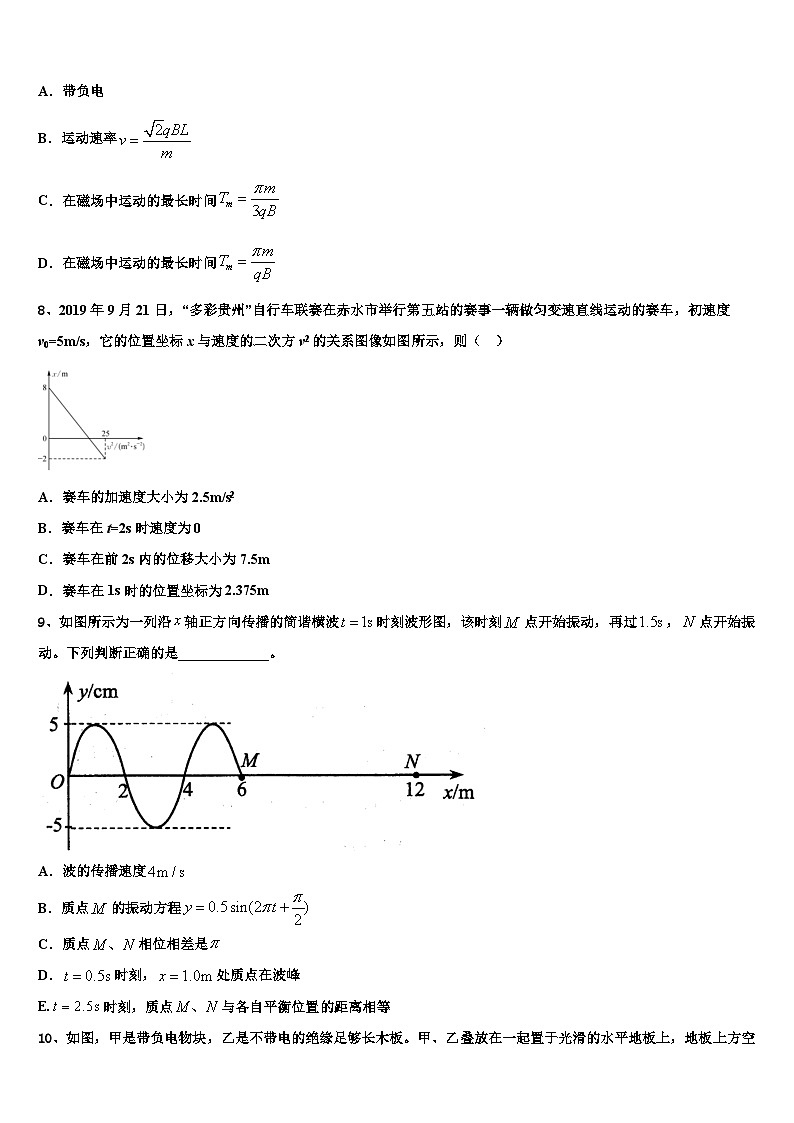 安徽省考试研究中心2026届高三第三次模拟考试物理试卷含解析第3页