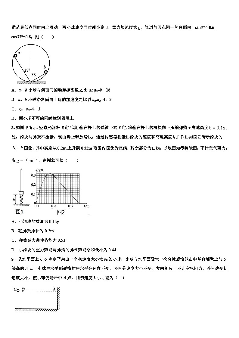 安徽省示范性高中培优联盟2026届高三下学期联考物理试题含解析第3页