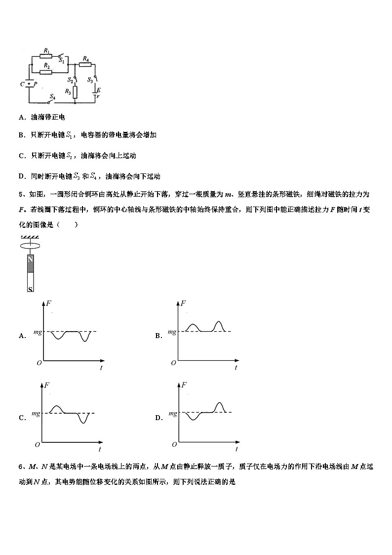 安徽省黄山市屯溪第二中学2026届高三压轴卷物理试卷含解析第2页