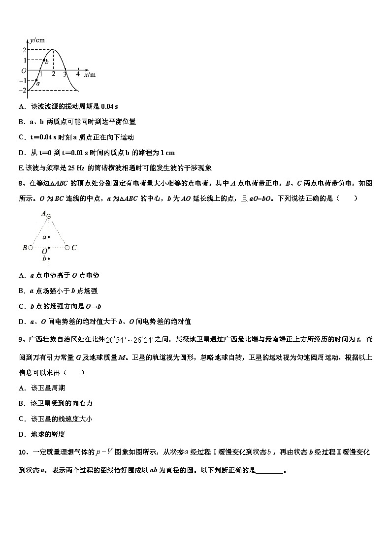 安徽省黄山市“八校联盟”2026届高三下学期联合考试物理试题含解析第3页