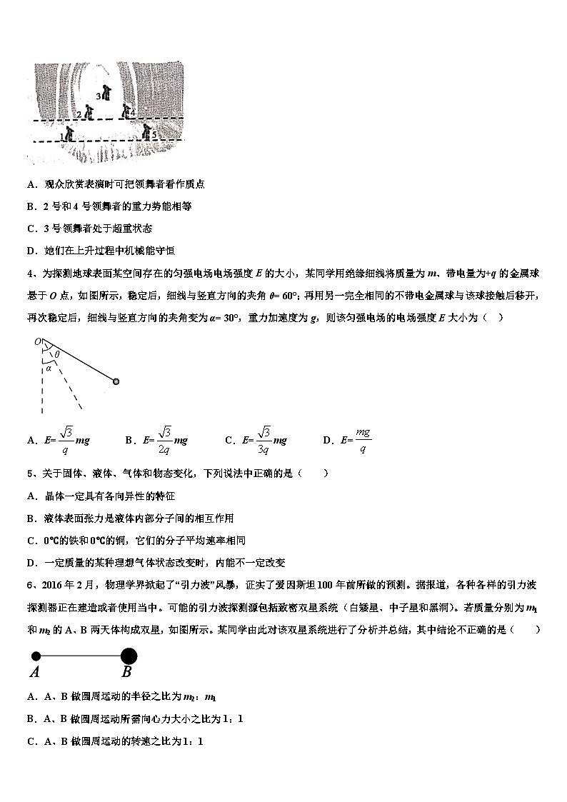 安徽省江淮十校2026届高三第四次模拟考试物理试卷含解析第2页
