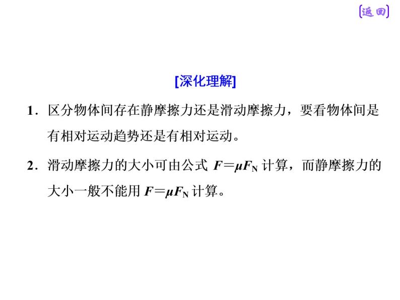 2021新课标版物理高考一轮复习课件 第二章 第2节　摩擦力06