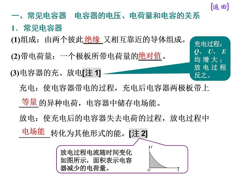 2020新课标版物理高考一轮复习课件 第七章 第3节　电容器　带电粒子在电场中的运动第4页