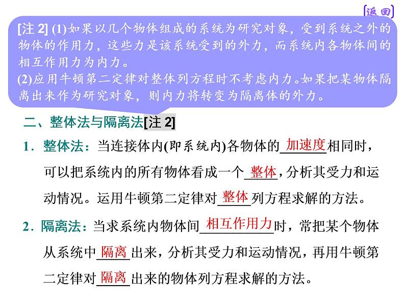 2021新课标版物理高考一轮复习课件 第三章 第3节　牛顿运动定律的综合应用06