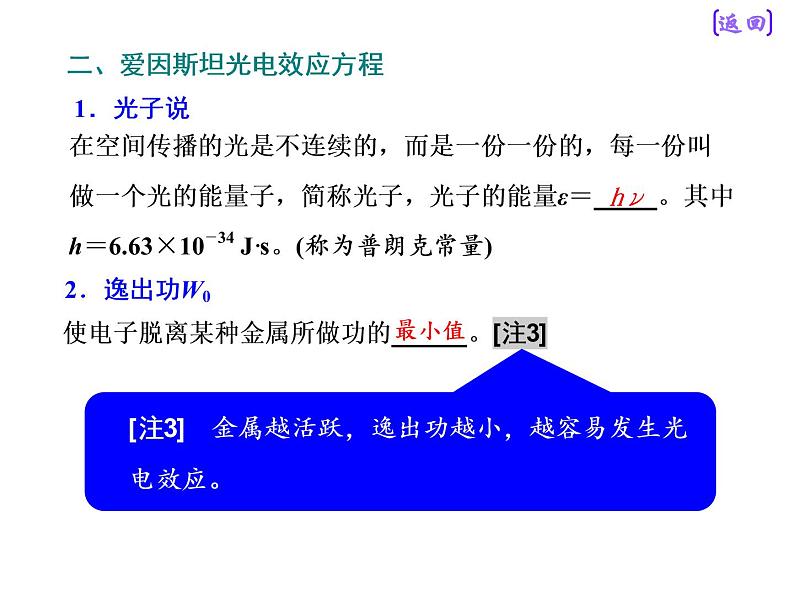 2021新课标版物理高考一轮复习课件 第十二章 第1节 光电效应　波粒二象性08