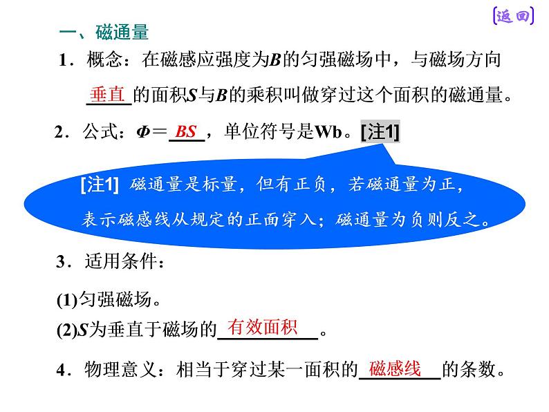 2020新课标版物理高考一轮复习课件 第十章 第1节 电磁感应现象　楞次定律第6页