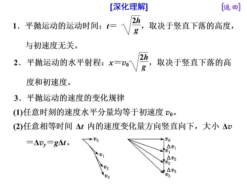 2020新课标版物理高考一轮复习课件 第四章 第2节　抛体运动第8页