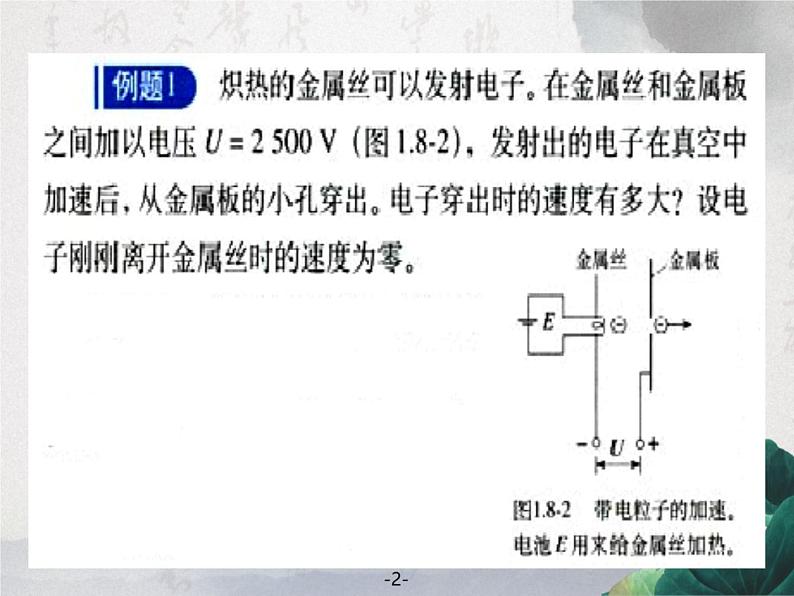 1.9 带电粒子在电场中的运动 课件07