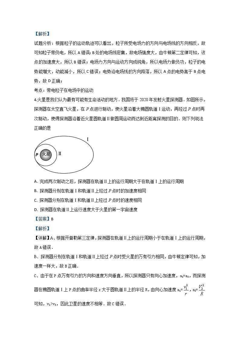 西藏拉萨市那曲二高2019届高三上学期第四次月考物理试题03