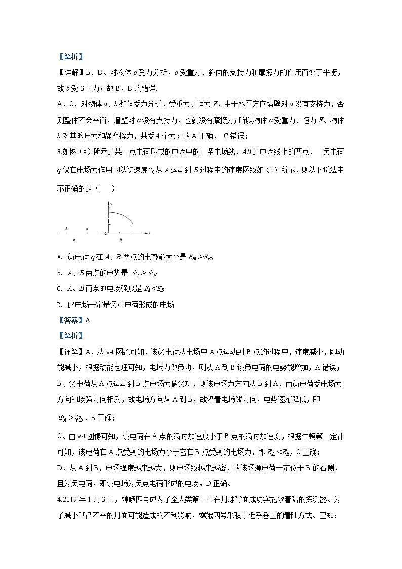 西藏拉萨中学2020届高三上学期第三次月考物理试题第2页