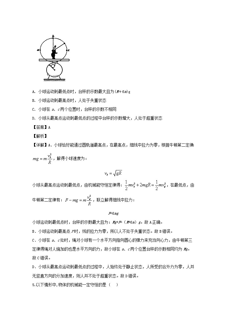 江西省南昌市新建县一中2020届高三上学期期中考试物理试题03