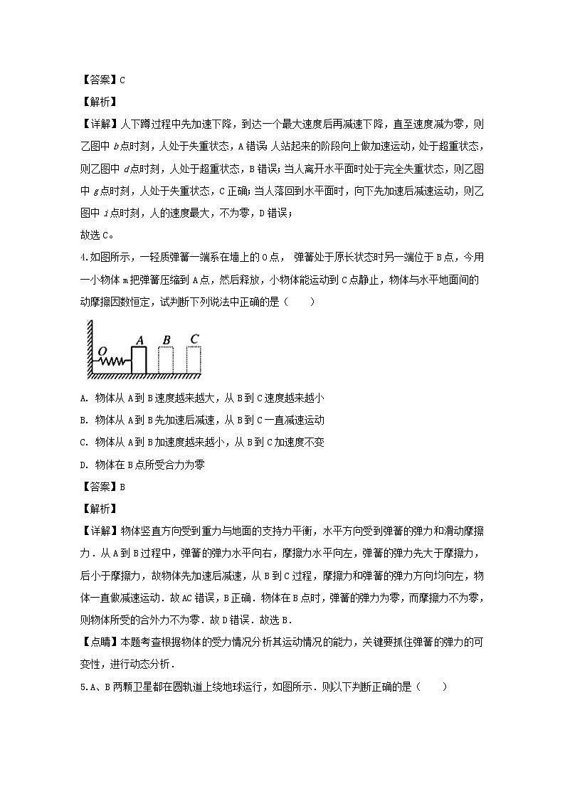 辽宁省凌源市联合校2020届高三上学期期中考试物理试题03