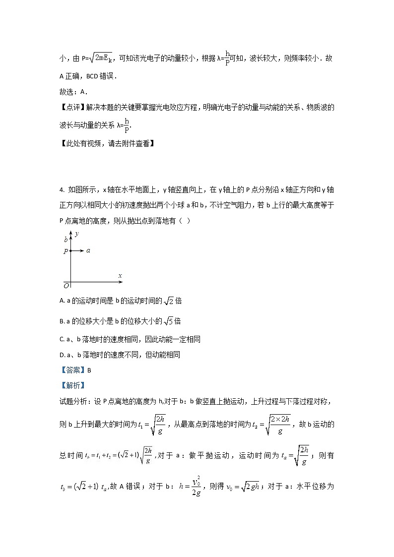 河北省衡水中学2019届高三第四次调研试题物理试题03