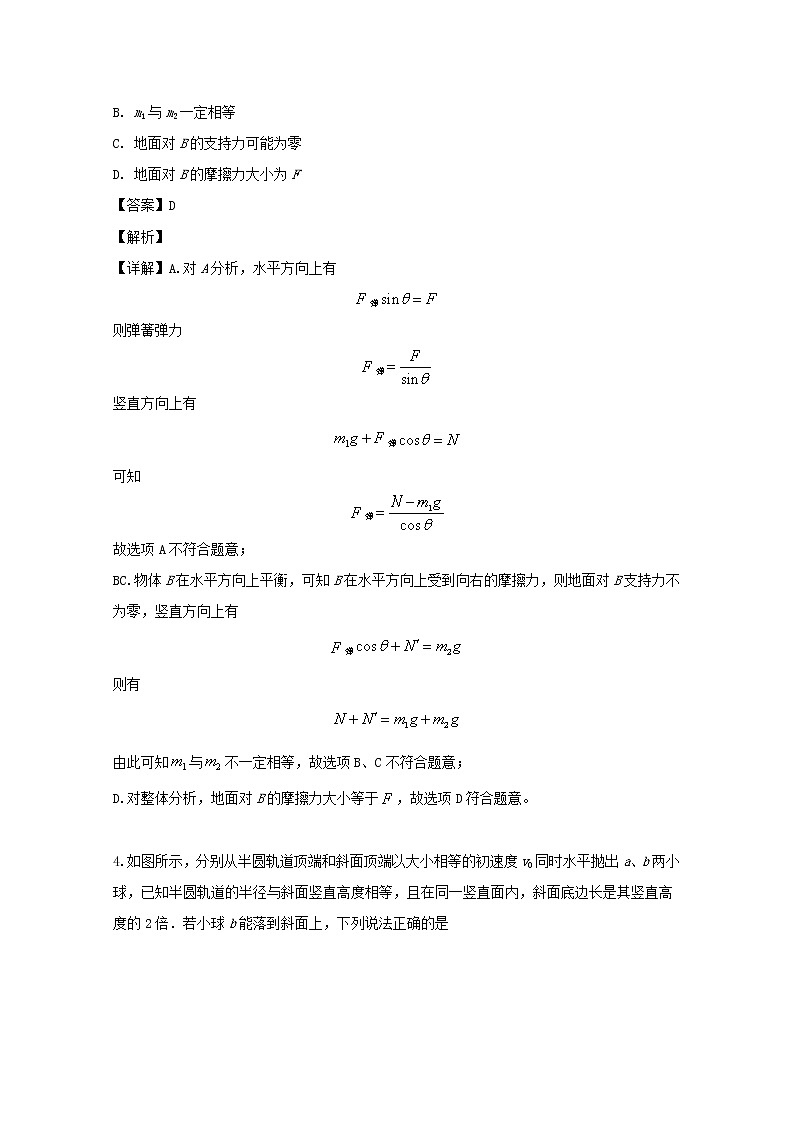辽宁省开原市第二高级中学2019届高三三模考试物理试题第3页