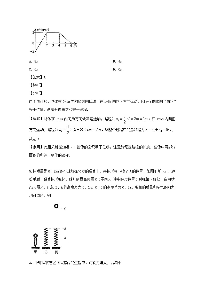 浙江省金丽衢十二校2019届高三下学期联考物理试题02
