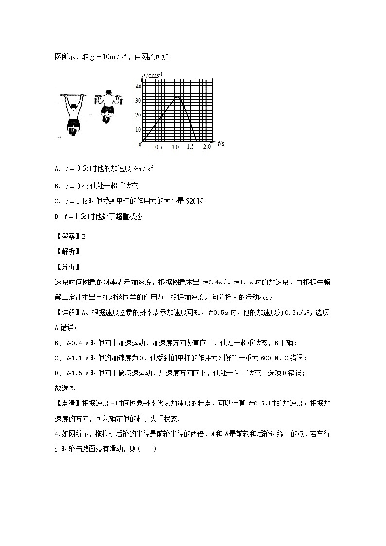 四川省射洪县射洪中学2020届高三上学期毕业班第四次大联考物理试题02