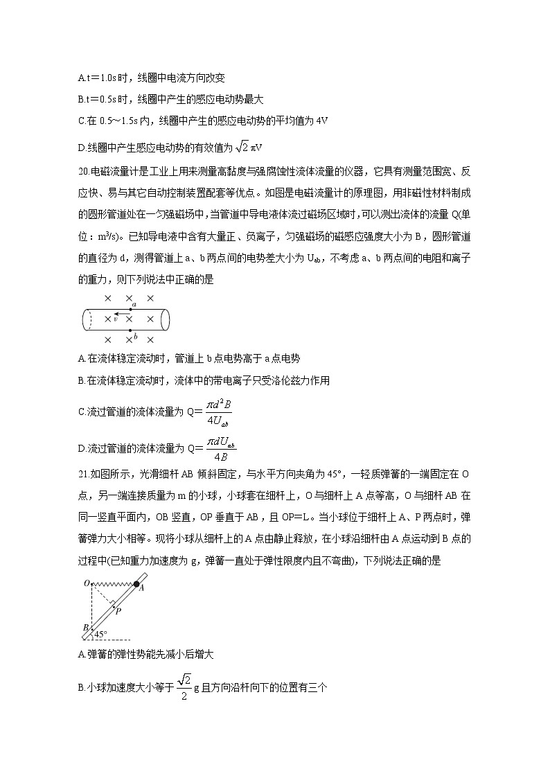 2020届百校联考高考百日冲刺金卷全国Ⅰ卷 物理（一）03